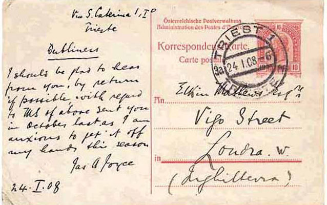 vintage Joyce postcard
