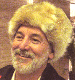 bob glushko in China Great Wall fur hat, photo by Frederick Hirsch