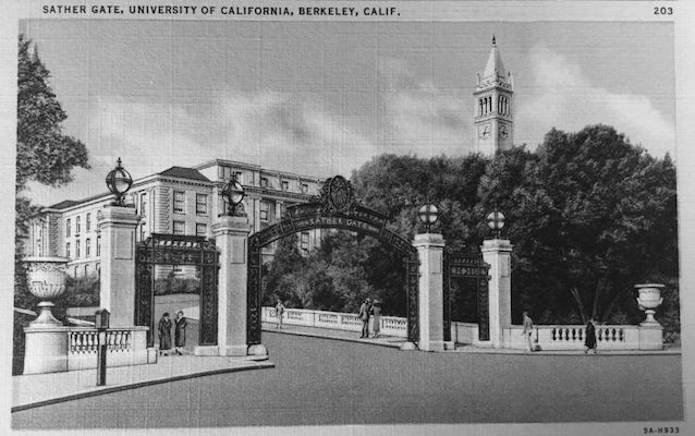 vintage Berkeley postcard