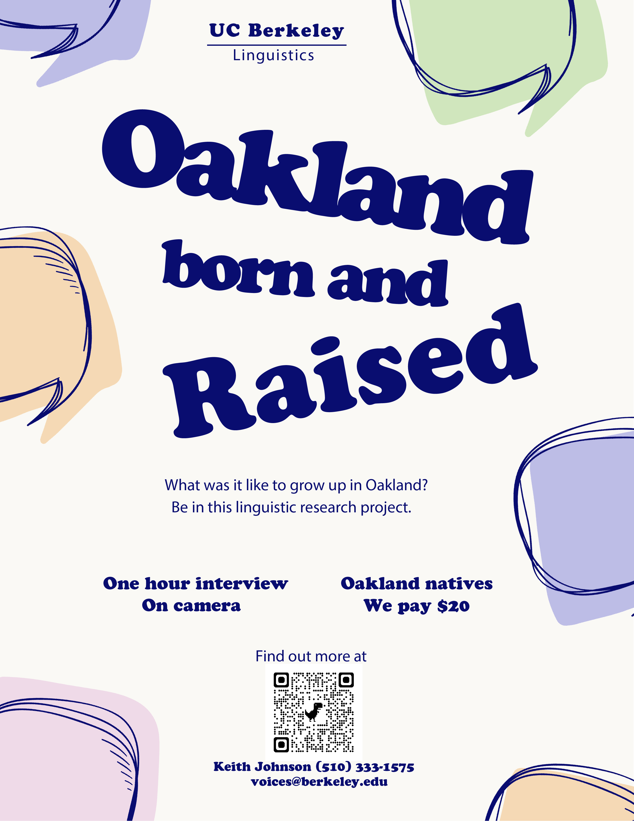 Flyer for the project